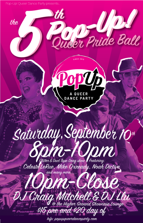 The 5th Pop-Up! Queer Pride Ball
