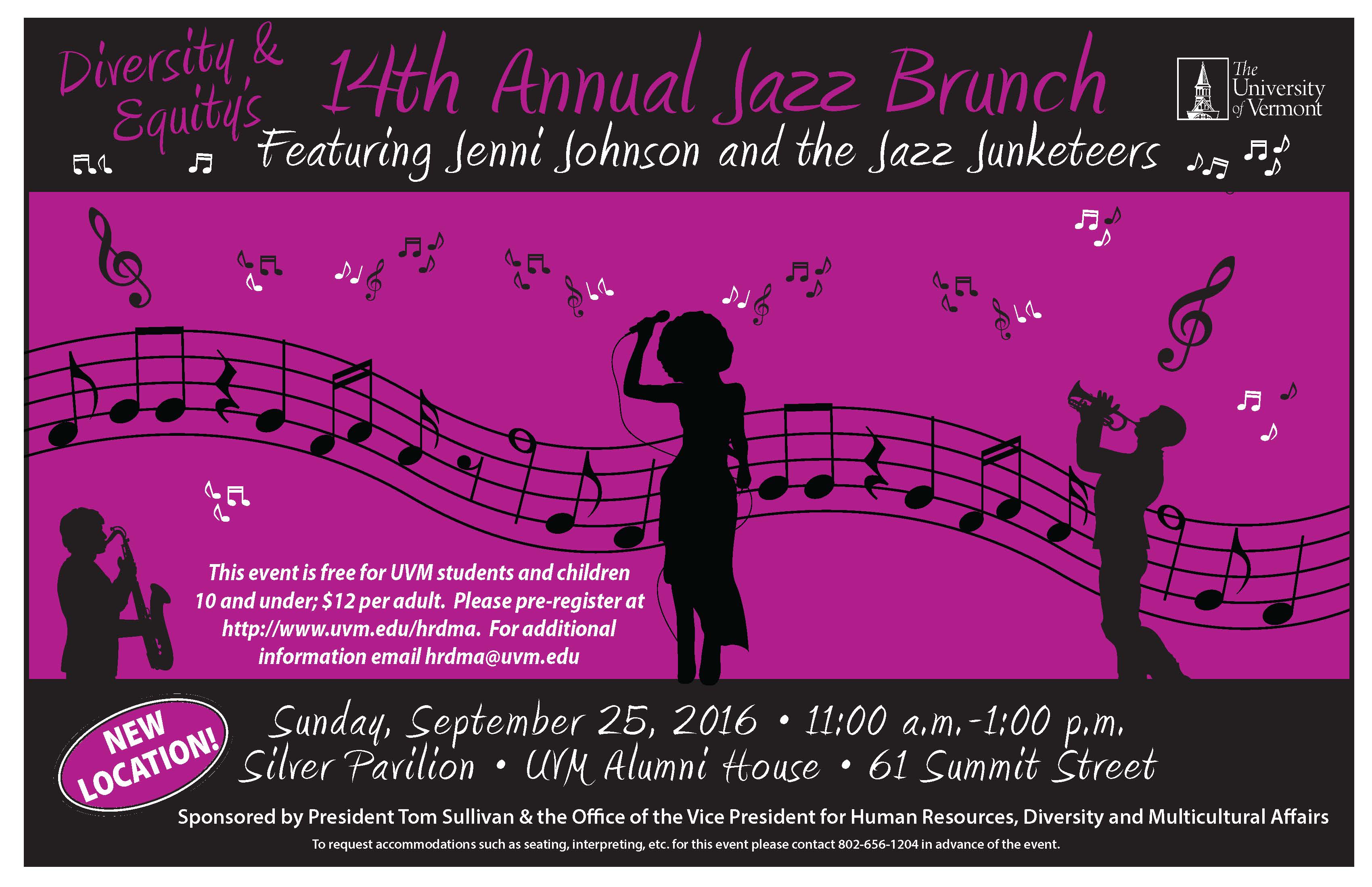 Diversity & Equity’s 14th Annual Jazz Brunch
