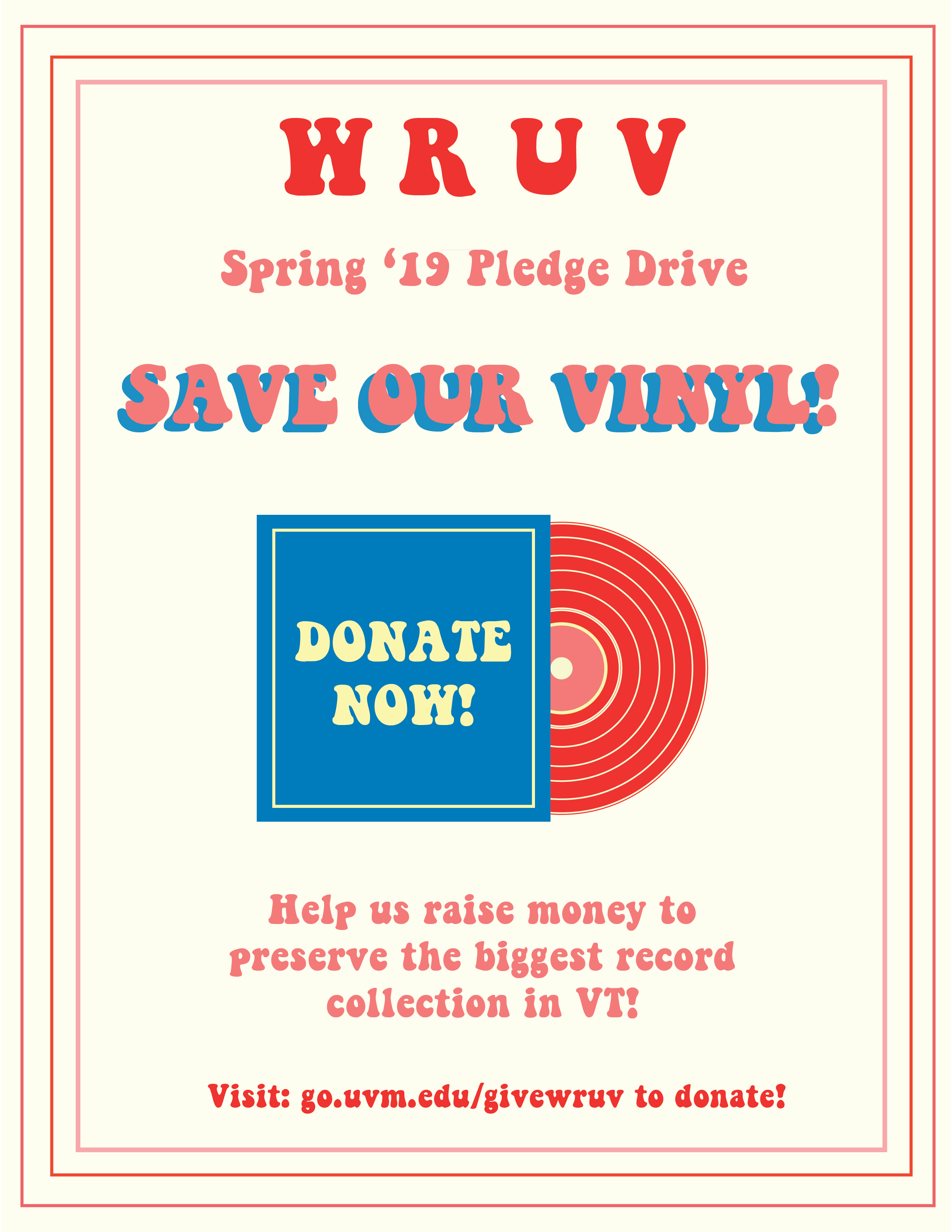 Support Our Spring Pledge Drive